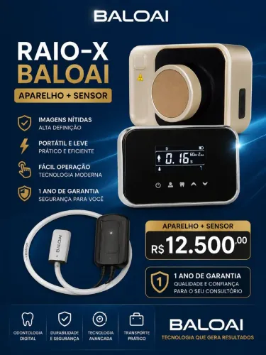 Raio-x digital + sensor