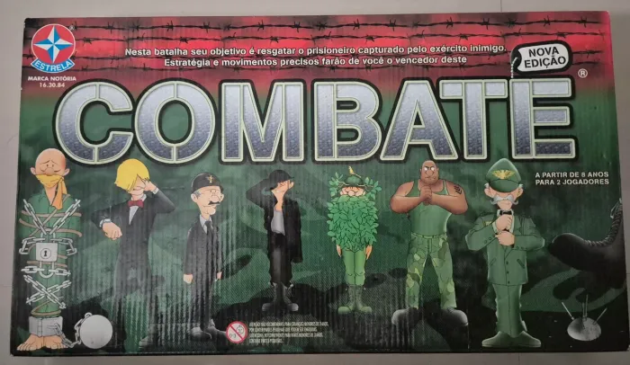 Jogo de Tabuleiro COMBATE