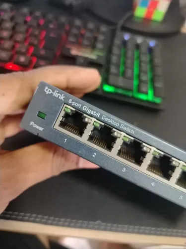 Switch TP-Link Gigabit de 8 portas