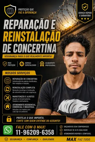 Reformas em geral de concertina e outros