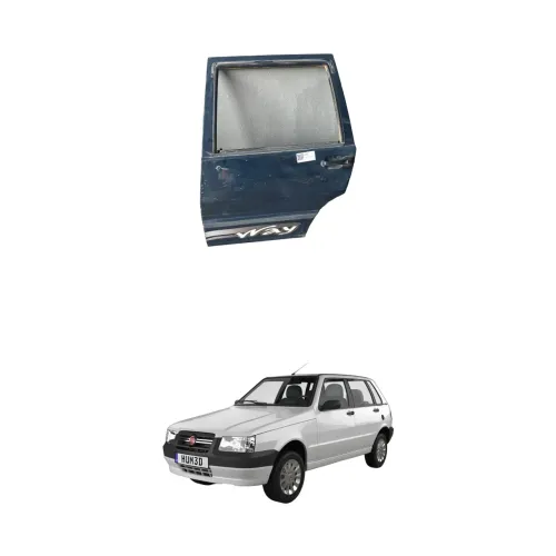 Porta Traseira Esquerda Fiat Uno Mille 2007
