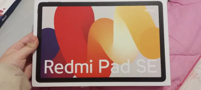 Tablet Redmi Pad SE 128gb, 4ram + capinha e caneta