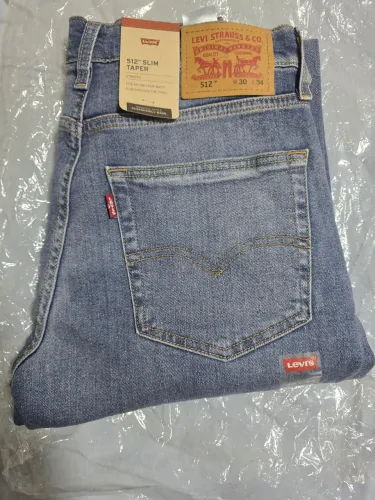 Calças jeans Levis 512 Slim Taper Originais 