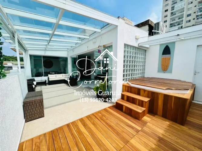 Cobertura residencial à venda, Astúrias, Guarujá.