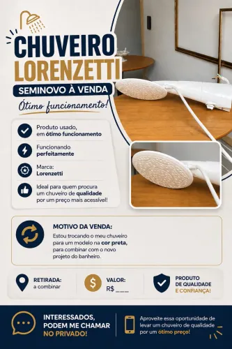 Chuveiro lorenzetti 220 volts