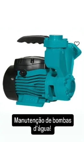 Bomba d'água autoaspirante 1cv