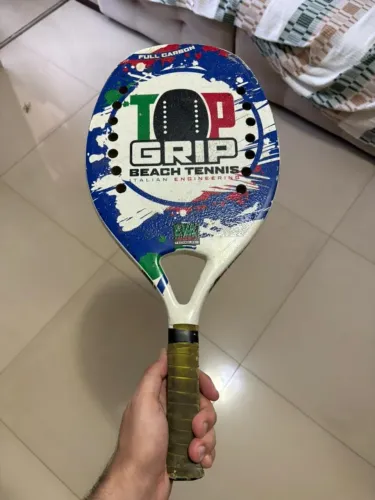 Raquete de Beach Tenis TOPGRIP ITALIA FULL CARBON