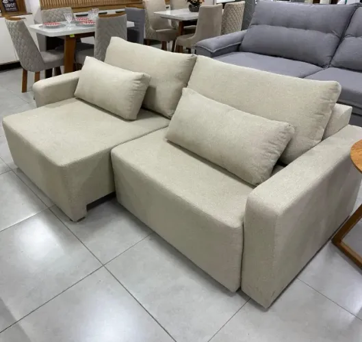 Sofá Retrátil e Reclinável Levita 2,10m D-33 - Bom Pastor