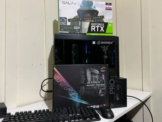 Pc Gamer RTX 3070TI E I7 7700K
