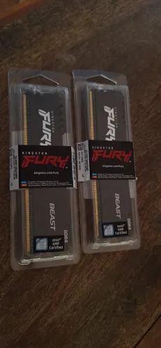 Memória Ram Fury 2x 8GB DDR4 