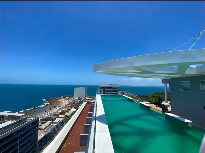 Barra VENDO | 83 m² | 1 suíte | PORTEIRA FECHADA | Vista Mar | 2 vagas