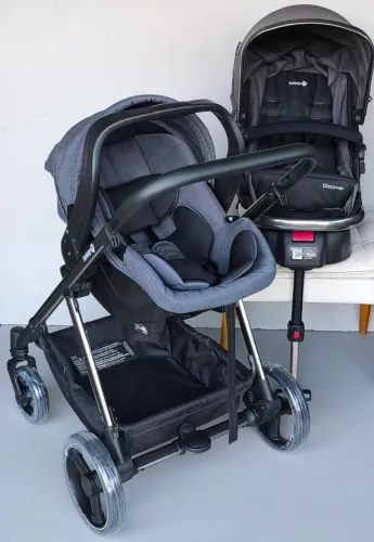 Carrinho de bebê Moisés 3 em 1