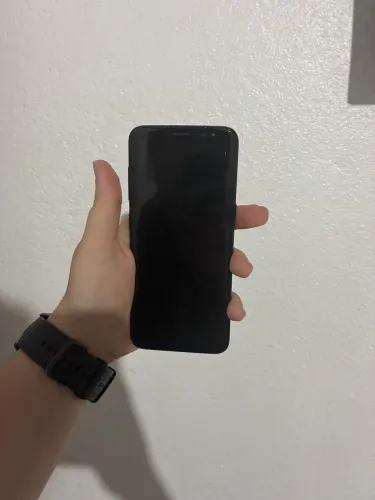 Samsung s8 com capinha e carregador 