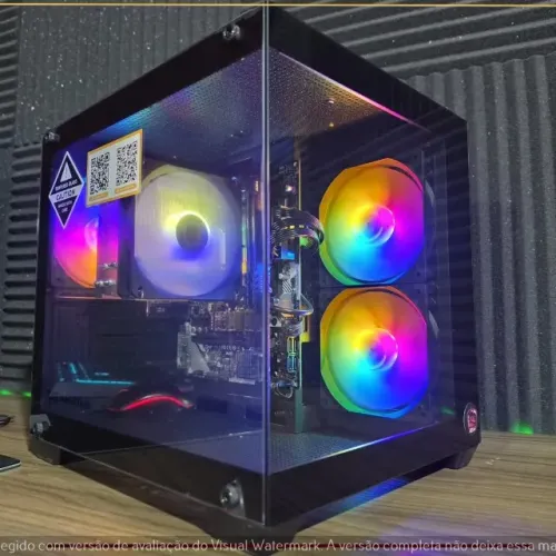 PC Gamer Ryzen 7 5700G 16GB DDR4 3200 SSD NVMe 256GB B450M HDV
