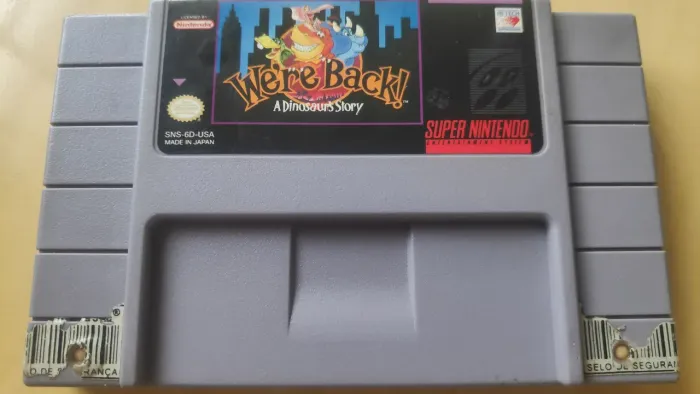 Were Back a Dinosaur's story para Super Nintendo