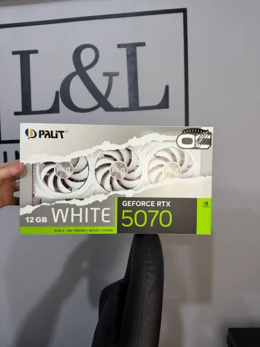 RTX 5070 12GB PALIT TRIPLE FAN WHITE OC (NOVA)
