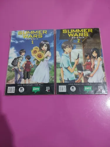 Mangá Summer Wars Volumes 1 e 2