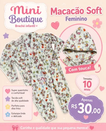 Macacão de inverno