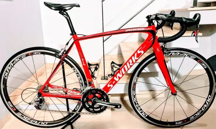 Speed (56) S Works Tarmac SL4, Sran Red 11v, 7.2kg. Trocas 13k