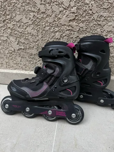 Patins Oxelo Active 3 (tam 36 Br) Pouco Uso (Usado)