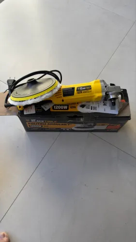 Vendo Politriz Angular + kit com boinas 