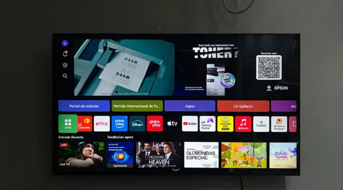 Televisão LG 43 polegadas, nova quase não usada!!