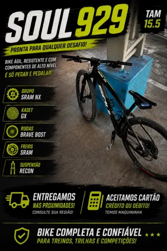 Bike Soul 929 | SRAM NX | GX | Recon | Brave Bost | Tam. 15.5