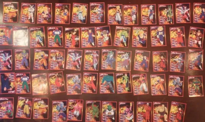 Kit de 35 Cards variados do Dragon ball Kai