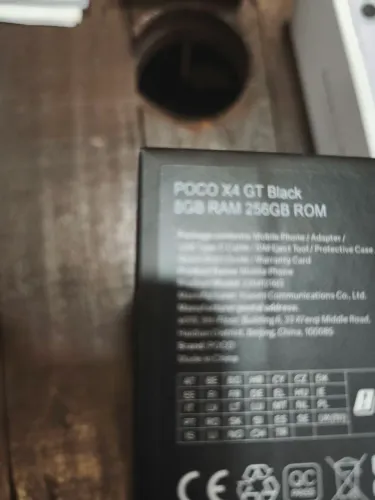 Celular poco x4 GT 256 GB 