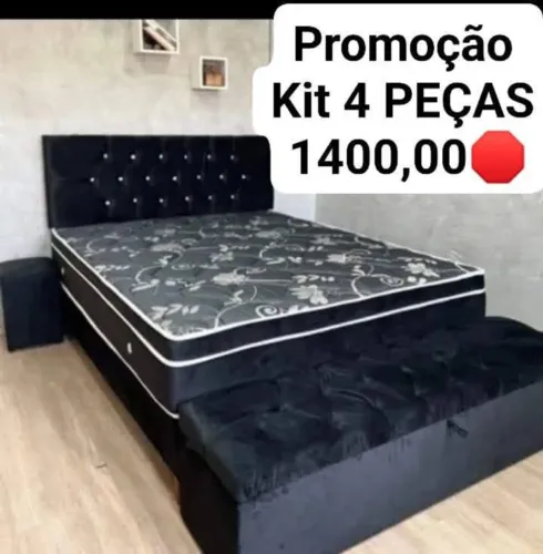 Kit 4 peças para seu quarto