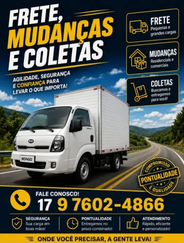 Fretes, Mudanças e Coletas