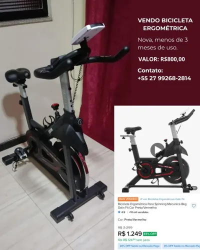 Bicicleta ergométrica