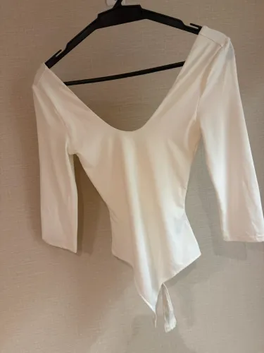 Body meia manda off white