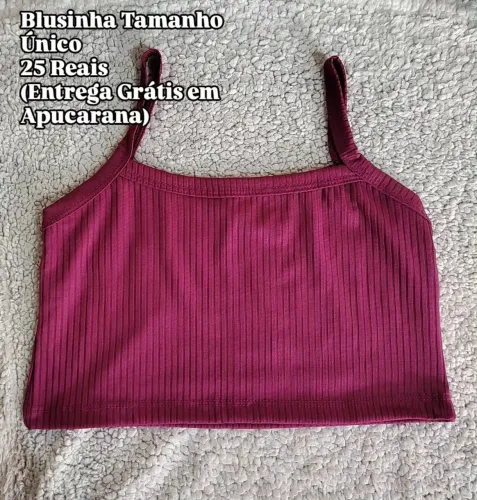 Blusinha Tamanho Único