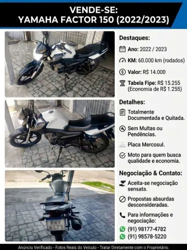 Yamaha Factor 150 Moto