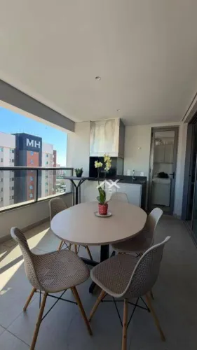 Apartamento com 2 dormitórios para alugar, 88 m² por R$ 5.477,00/mês - City Towers Two - B