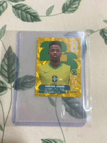 Figurinha Gold Crumple Vini Jr original panini america