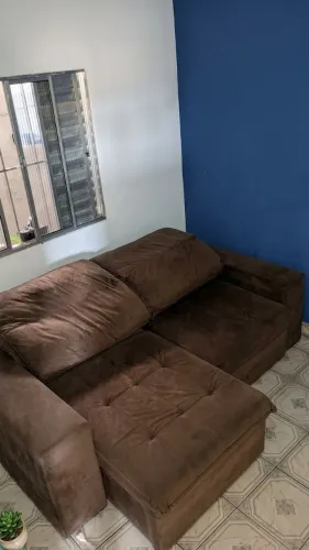 Sofá retrátil 2 lugares