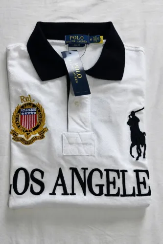 Camisa Polo Ralph Lauren Branca