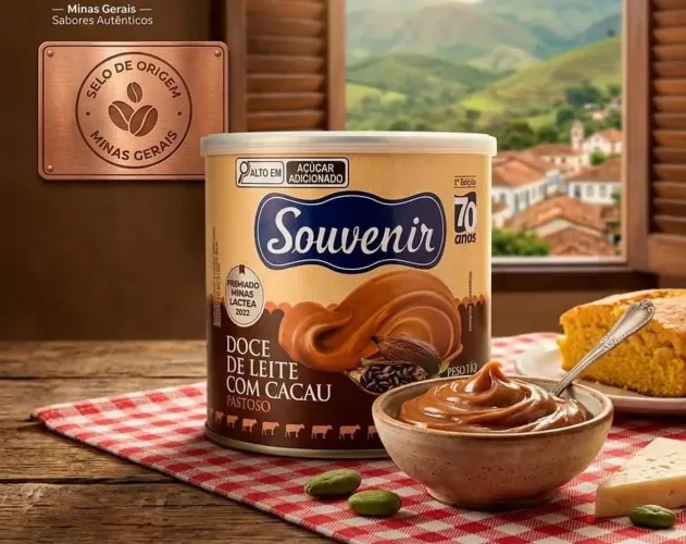 Doce de Leite com Cacau Souvenir