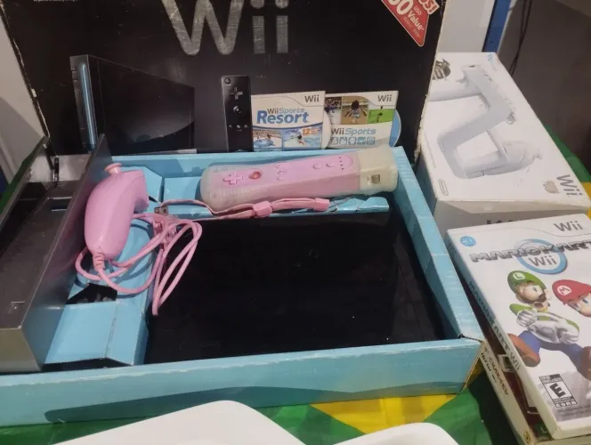 Nintendo Wii na caixa