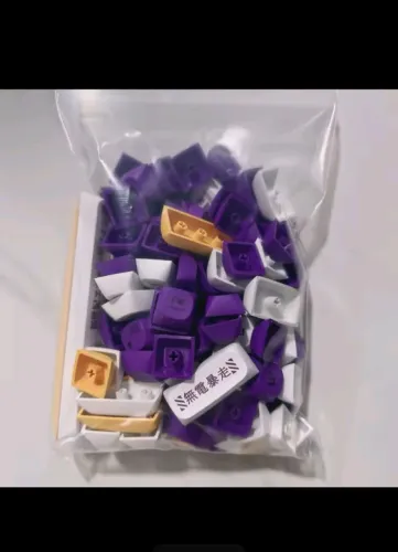 KEYCAPS EVANGELION EVA-01 XDA PBT - KIT COMPLETO