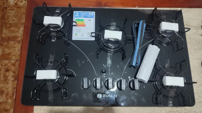Cooktop 5 bocas NOVO Braslar 
