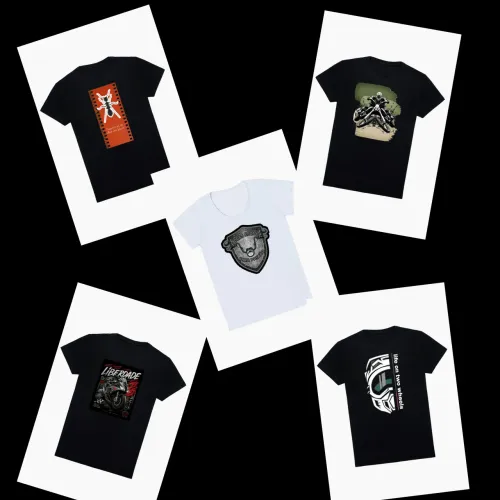 Camisetas estilo moto e rua - estampas exclusivas