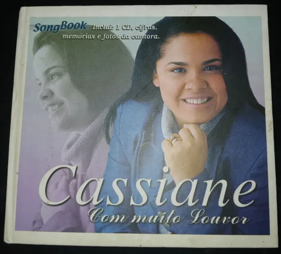 Songbook Cd Cassiane Com Muito Louvor Original Raro