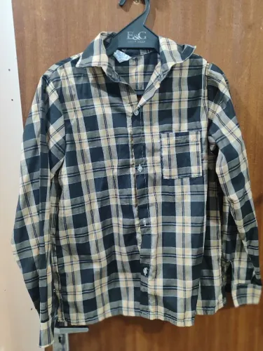 Camisa Xadrez Infantil Nova