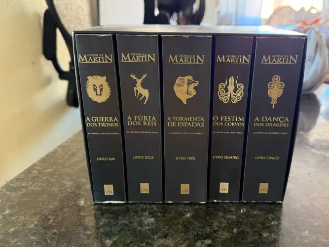 Livros coleção game of thrones