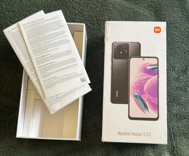 Redmi note 12 S 8gb ram 256gb