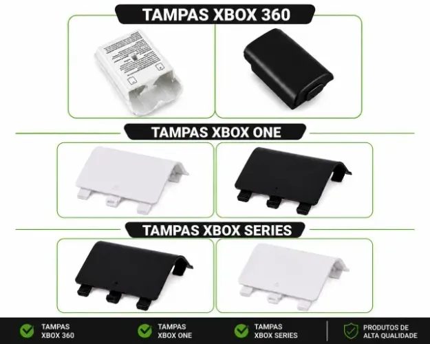 Tampa Xbox 360 e Xbox one