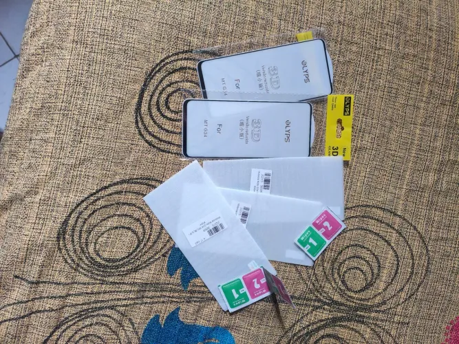 Kit 5 películas de vidro 3d Moto G34 5G